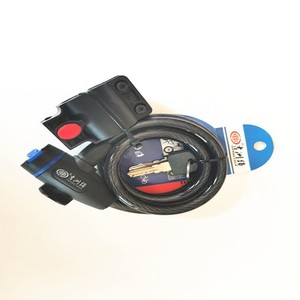 Jizhou <b>Lock</b> Bicycle Wire <b>Lock</b> 12mm 120cm Durable Alloy Cable <b>Lock</b> For Bike Mountain Bike Cycling Security - Product Image 2