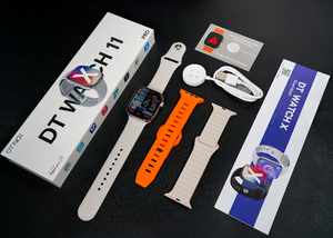 Reloj Inteligente DF DT WATCH 11 PRO con 3 Correas, Empaque de Regalo, 4G de Memoria, Nueva Generación, Compatible con IA, iOS y Android - Product Image 2