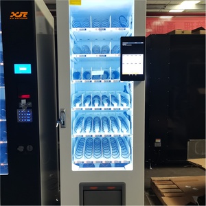 Máquina Expendedora XY 24/7, Alimentos Frescos Automáticos, Bebidas Frías, Snacks, Monitoreo Remoto, 4G LTE, <span class=keywords><strong>Mercado</strong></span> Estadounidense - Product Image 4