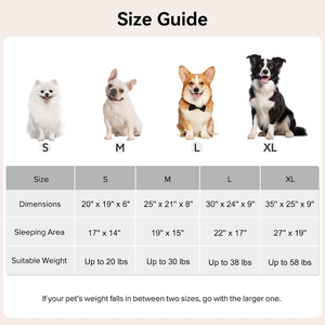 Yumuşak Yün Peluş Mağara Köpek Yatağı Sıcak Kapalı Kapüşonlu Örtü Rahat Yuva Kaymaz Taban Yıkanabilir XL Orta/Büyük Boy Köpekler İçin - Product Image 6