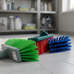 Escoba de Empuje para Exteriores de Alta Calidad y Durabilidad, con Cerdas Tipo Bandera, Sin Palos, para Limpieza de Suelos, Varios Colores y Tamaños, Fácil de Usar en el Jardín - Product Image 3