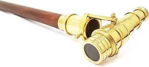 Bastón de Senderismo de Madera de Estilo Clásico Antiguo con Punta de Goma, Capacidad de 250 lb, Regalo de Senderismo al Aire Libre para Hombres y Mujeres - Product Image 6