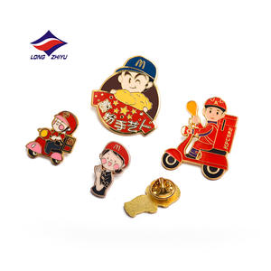 Longzhiyu, 20 Años de Fabricación, Insignia de Metal Esmaltada Personalizada, Pin de Solapa para Celebraciones, Cumpleaños, Recuerdos y Regalos - Product Image 3