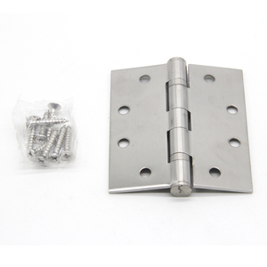 Phụ Kiện Phần Cứng 304 Thép Không Gỉ Sắt Kim Loại Góc Tròn Bản Lề Cửa Xoay Mông - Product Image 6