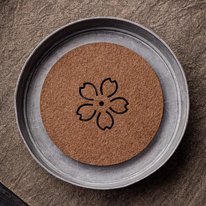 Sottobicchieri in feltro personalizzabili per bevande <span class=keywords><strong>tavolo</strong></span> da pranzo cuscinetto di protezione resistente al calore tappetino tazza di tè e caffè tazza calda tovaglietta - Product Image 3