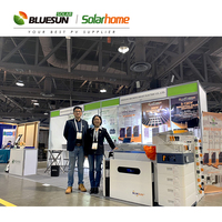 Kit Complet de Système Solaire Domestique 10kW 12kW 15kW 20kW Batterie Solaire Hybride Système Énergétique 10kWh 20kWh 30kWh 40kWh Batteries au Lithium