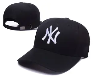 新款原创时代帽子春夏女户外运动棒球帽5面板刺绣空白男可调弧形棒球帽