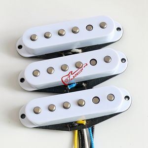 Donlis 1set DS53 60's <span class=keywords><strong>Vintage</strong></span> Alnico 5 ST Pickup per chitarra singola con bobina piatta per la costruzione di <span class=keywords><strong>chitarre</strong></span> SSS di qualità - Product Image 5