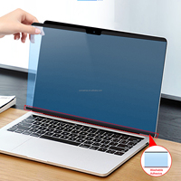 Facile marche/arrêt magnétique filtre d'écran bloquant la lumière bleue protecteur anti-éblouissement pour MacBook Air /Pro 13.3 ",14.2".15.4 "et 16.2"