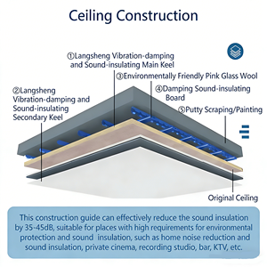 Panel de Lana de Vidrio 4850 Sin Formaldehído, 50 mm, 48 kg, R1.5, Euroclase A1 para Renovación - Product Image 4