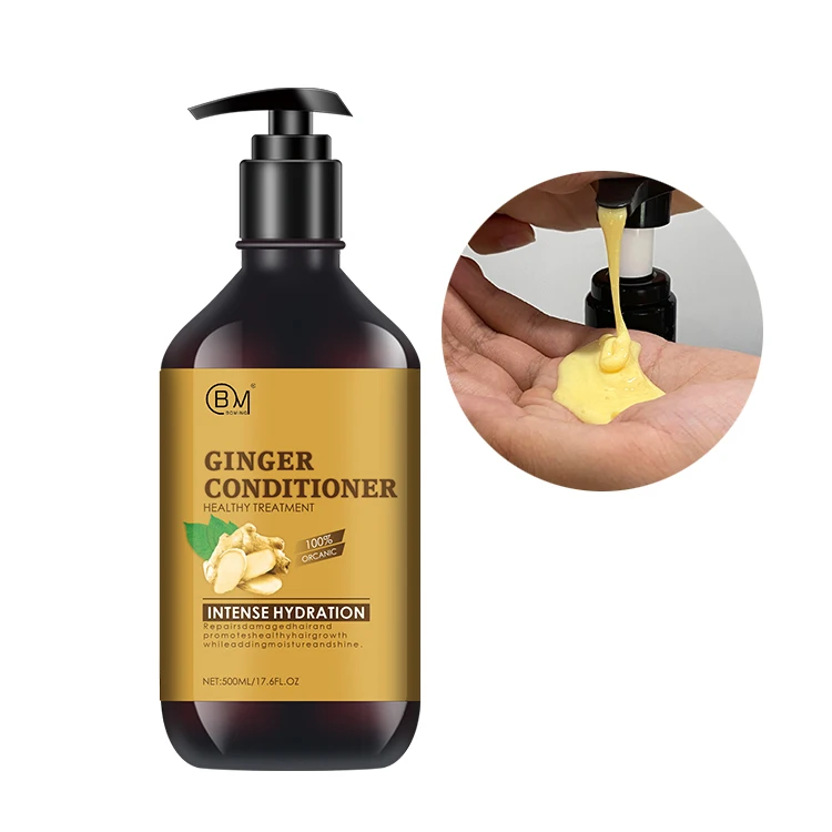 Индивидуальные антивыпадение волос, Имбирные глубоко увлажняющие кондиционеры, высококачественный Кондиционер для волос для отеля
