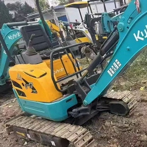 Miniexcavadora Kubota u17, excavadora de orugas de segunda mano de 1 tonelada y 2 toneladas, certificación CE de Japón con excavadoras de cubo a la venta - Product Image 1