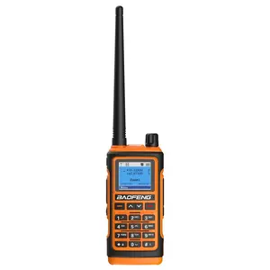 Walkie Talkie with Type-C fast charging Baofeng BF UV 17 UV-17 Pro GPS 10W Long Range Portable Ham FM Radio UHF VHF Dual Band