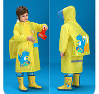 Imperméable Transparent Personnalisable pour Enfants, Léger, Respirant, Écologique en EVA, pour la Randonnée et l'École, Garçons et Filles
