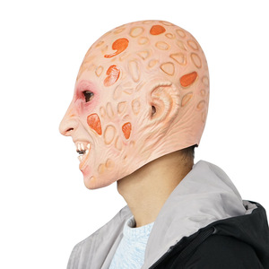 20,25 millions de déguisements de fête d'Halloween, <span class=keywords><strong>Freddy</strong></span> Nightmare, horreur réaliste, accessoires de jeu de rôle pour la tête entière, latex - Product Image 3
