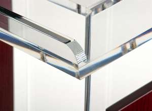 VONVIK Pupitre transparent Pupitre d'église en acrylique podium <span class=keywords><strong>chaire</strong></span> personnalisée pour l'école <span class=keywords><strong>de</strong></span> l'église avec étagère/garniture en bois - Product Image 4