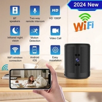 Enceinte portable Enceinte sans fil avec mini caméra Audio bidirectionnel Caméras de sécurité domestique Accessoires de caméras IP