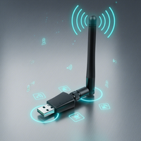 Nuevo Adaptador WiFi USB 2.0 Externo Inalámbrico de 150 Mbps, Receptor Wi-Fi, Dongle para Computadora Portátil, Tarjeta de Red para PC/Laptop, en Stock