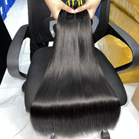 GDY Cheveux Vietnamiens Super Double Drawn Vierge Bruts Non Traités, Paquets de Tissage 12A 15A, Extensions de Cheveux Humains Lisses comme des Baguettes, Fournisseurs