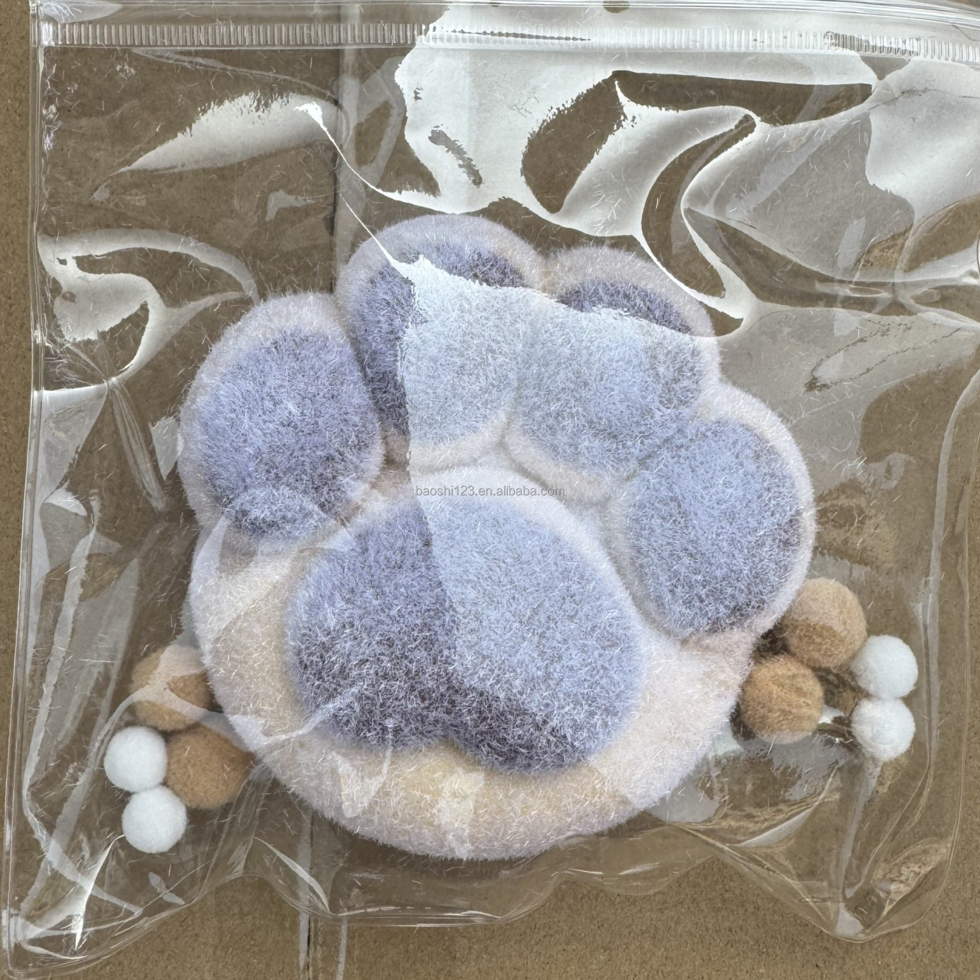 หัวใจสีน้ำตาล (หนา) ขนาด 12 ซม.