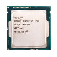 Processeur Intel Core I7-4790 3,6 GHz Socket LGA 1150 CPU en vrac avec 4770 4770s 4790s 4770k 4790k 4785t etc. Stock en gros