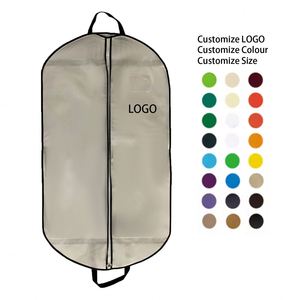 Housse de transport pliable personnalisée en non-tissé avec fermeture éclair pour costumes et vêtements Salwar pour hommes et femmes - Product Image 1