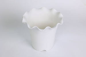 Elegante Maceta Blanca para Flores con Orificio de Drenaje, Maceta de Plástico Resistente para Decoración del Hogar, Oficina y Jardín, Proveedor OEM al por Mayor - Product Image 3