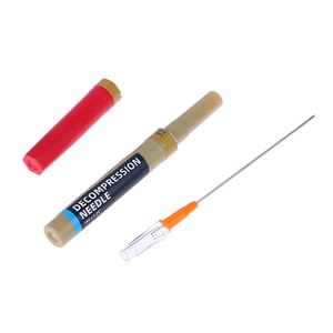 Aiguille de décompression pour pneumothorax, aiguille de ponction sternale et lombaire, jetable, pour premiers <span class=keywords><strong>secours</strong></span> d'urgence en cas de traumatisme (IFAK) - Product Image 2