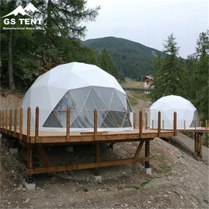 Tente dôme géomantique en PVC blanc, <span class=keywords><strong>grande</strong></span> <span class=keywords><strong>taille</strong></span>, pour Camping d'extérieur, offre spéciale, collection - Product Image 6
