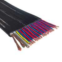 Cable plano YFFBP de nitrilo y polivinilo cloruro, resistente al aceite y al desgaste, para iluminación de escenarios, estándar nacional especial.