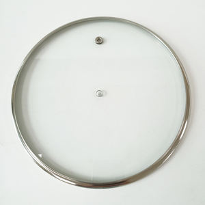 <span class=keywords><strong>Tapa</strong></span> de vidrio templado para sartenes, ollas, cubierta de <span class=keywords><strong>tapa</strong></span> de vidrio tipo G plana personalizada - Product Image 3