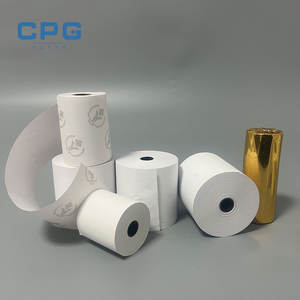 Suministro Directo del Fabricante, Rollo de Papel Térmico Óptico Estable de 80x80 mm y 48 g/m², Libre de BPA, para Recibos de Punto de Venta - Product Image 1