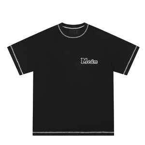 เสื้อยืดแขนสั้นวินเทจพิมพ์ลายดิจิทัลทรงหลวมใส่ได้ทั้งชายและหญิงดีไซน์ลำลองใหม่ฤดูร้อนคุณภาพสูง - Product Image 5