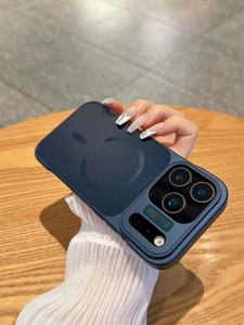 <span class=keywords><strong>Coque</strong></span> de protection originale pour <span class=keywords><strong>iPhone</strong></span> 17 Pro, compatible avec la charge magnétique sans fil, en verre dépoli, pour <span class=keywords><strong>iPhone</strong></span> 16 - Product Image 3