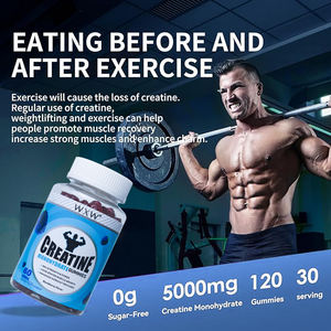 Gomitas de Creatina WXW para Aumentar la Energía y la Resistencia, Gomitas de Creatina, Suplemento de Monohidrato de Proteína, Gomitas Musculares de Creatina - Product Image 6