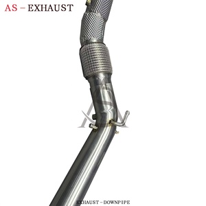 Tuyau d'échappement sport à valve pour Volkswagen Golf 8 GTI MK8 GTI 2.0T, acier inoxydable haute performance, épaisseur 1,5 mm, garantie 2 ans - Product Image 3