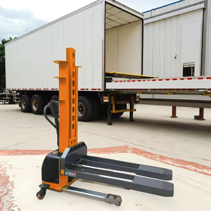 Apilador de Palés Eléctrico Automático de 500-1500 kg, con Batería de 25 Ah, Portátil, Favorito de los Conductores de Camiones - Product Image 1