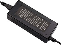 Adaptateur secteur 42V 2A avec connecteur mini 3 broches de 8 mm, chargeur universel pour batterie au lithium 36V