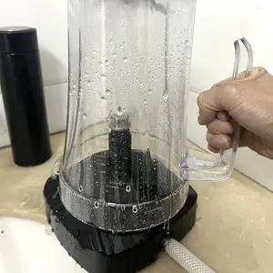 उच्च दबाव कप स्वचालित वाशिंग ग्लास स्टेनलेस स्टील बार नल दूध सुराही घड़ा Rinser