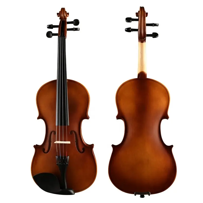 Großhandel billig Sperrholz Bass Holz Student Violine für Anfänger Fabrik preis