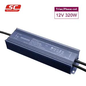 320 W 26.67A Çok Yönlü çıkış su geçirmez IP66 12 V 24 V yüksek güç LED