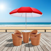 Ensemble de chaises et tables de jardin en plastique léger, durable, imperméable, de style moderne, pour l'extérieur, pour usage commercial