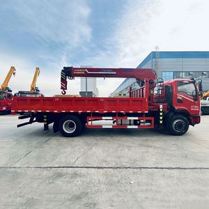 Camión de Carga Dongfeng 4X2 con Grúa Montada, Grúa Hidráulica Telescópica de 8 Toneladas para Trasplante de Árboles en Viveros - Product Image 4