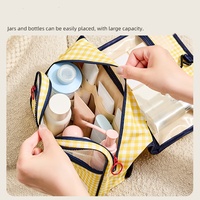 Trousse de toilette imperméable à motifs de dessins animés et sac de rangement pour voyages d'affaires