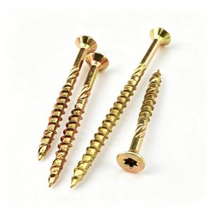 สกรูเกลียวปล่อยหัวจมคู่เคลือบสังกะสี แบบ Torx ป้องกันการแตกร้าว ขันง่าย สำหรับเฟอร์นิเจอร์ไม้เนื้อแข็ง - Product Image 6