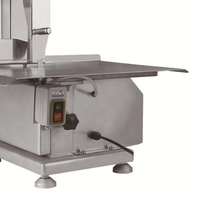 XEOLEO mesin gergaji tulang cepat komersial, mesin pemotong daging beku listrik 650W/110V/220V