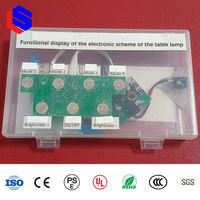 Solución Integral de Componentes Electrónicos para Lámparas: Placa de Circuito para Lámpara de Mesa Personalizada con Atenuación Táctil y Soporte Técnico Gratuito