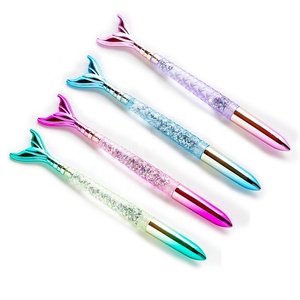 Fournitures scolaires créatives, papeterie Kawaii, adorable stylo gel en plastique sirène - Product Image 5