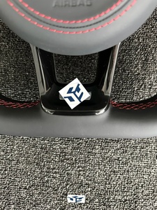 <span class=keywords><strong>Volante</strong></span> de Cuero de Alta Calidad para Volkswagen VW Polo Golf R <span class=keywords><strong>6</strong></span> 7 8 MK6 MK7 <span class=keywords><strong>GTi</strong></span> Passat B7 B8 Jetta - Product Image 5
