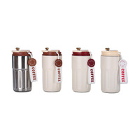 Portable 316 Acier Inoxydable Café Thermos Tasse Affichage Intelligent De La Température Haute-Recherche Moderne Souvenir Boire Direct